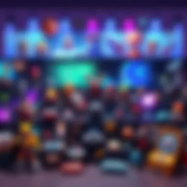 A vibrant display of various game assets used in indie games, featuring characters, environments, and objects that reflect a customizable style.