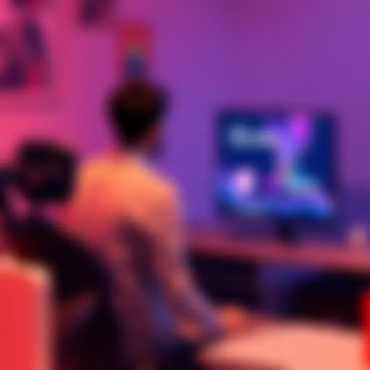 A person sitting at a computer, looking at the Unity and Godot interfaces while considering a transition from Roblox.