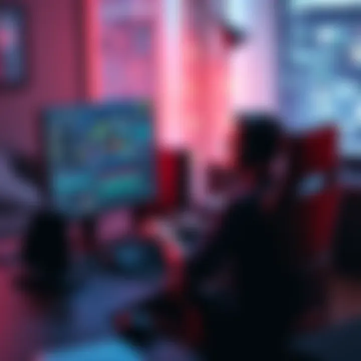 A game developer sits at a desk, focused on a computer screen with AI coding tools displayed, reflecting on the balance between using AI and coding skills.