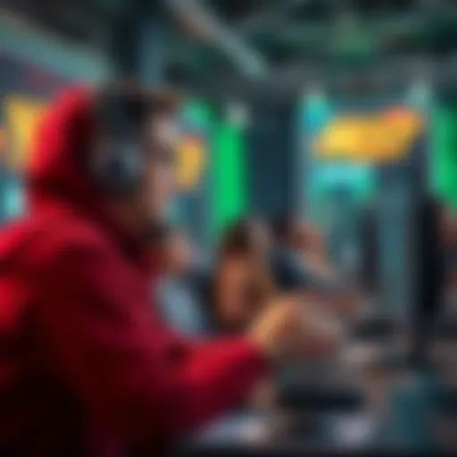 A first-time game developer live streaming their gameplay at Steam Next Fest, interacting with people and showcasing their project.