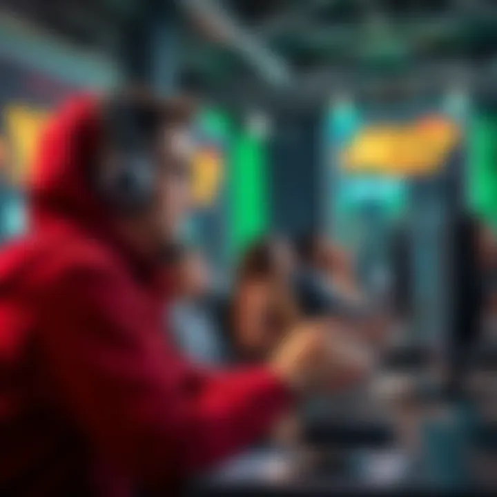 A first-time game developer live streaming their gameplay at Steam Next Fest, interacting with people and showcasing their project.