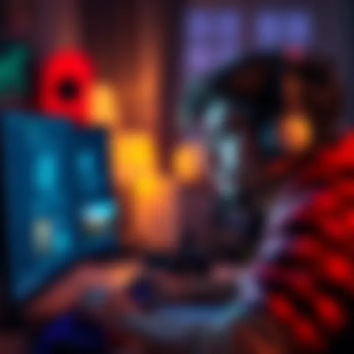 A game developer looks at their computer screen with a concerned expression, showing duplicate game names on Steam.