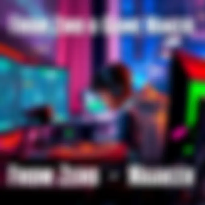 A focused individual working on a computer, developing their first video game while managing other tasks.