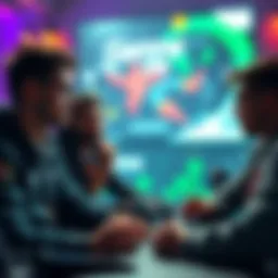 A group of game developers sharing experiences and advice about selecting game engines