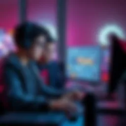 A team of game developers examining digital assets on a computer, highlighting issues with not engine-ready assets