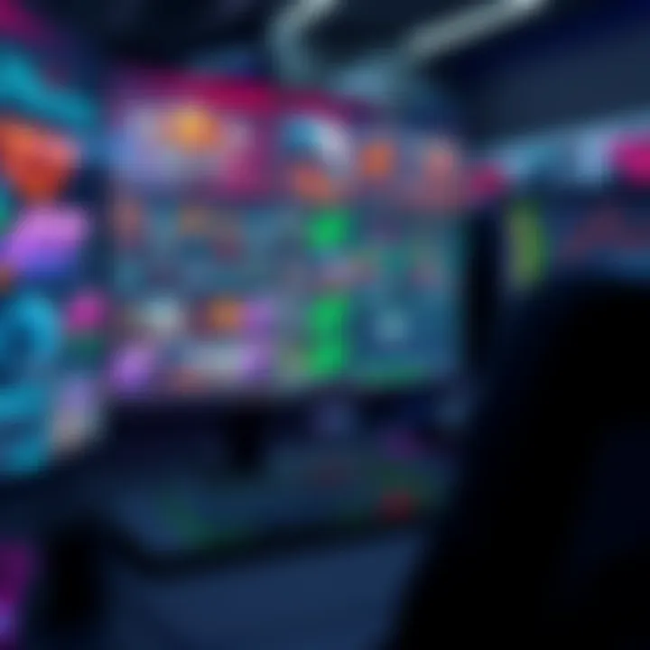 A computer screen showing game mechanics, design assets, and debugging tools used in game development