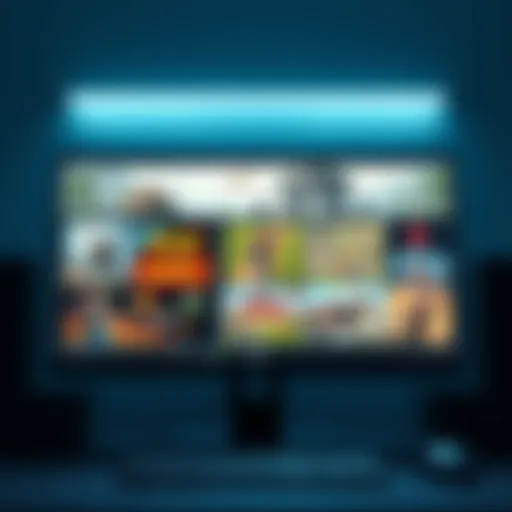A computer screen displaying various game engines suitable for RTS and city management games.