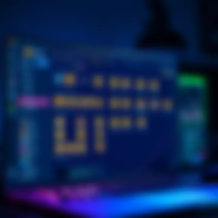 A screenshot showing a game development software with object names enhanced by various emojis for better organization