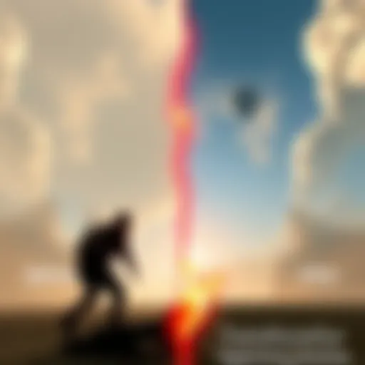 A side-by-side comparison of the game's opening scene showing improved graphics and enhanced storytelling elements.