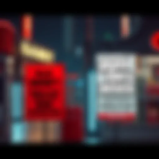 Two game retailers display signs stating they won't sell Grand Theft Auto 6 without a physical disc, showcasing their stance on digital-only games.