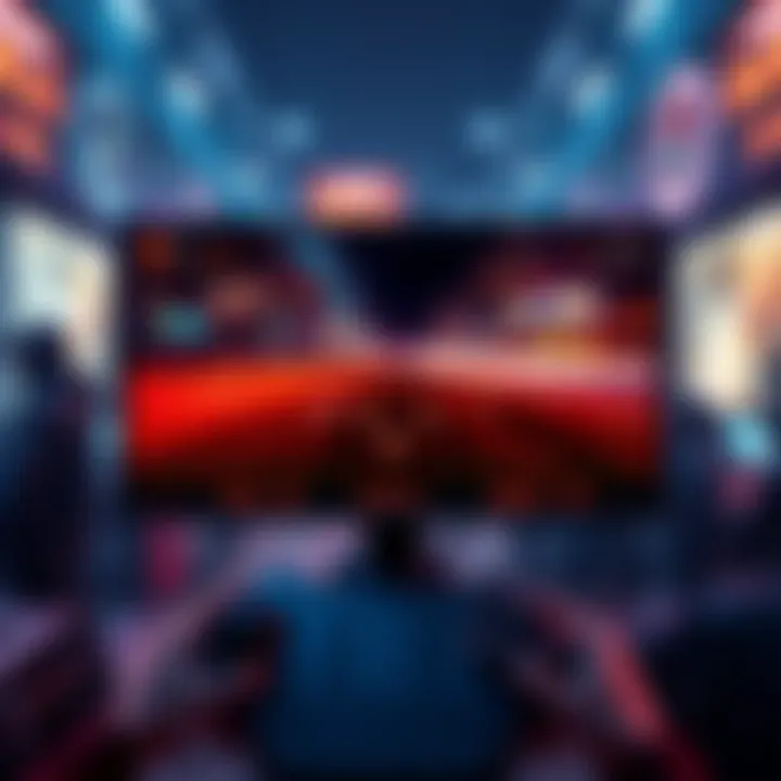 Game Screen Showing Lower Frame Rate A gaming screen displaying a low frame rate effect, simulating 24 FPS while actually running at 60 FPS, enhancing the cinematic experience.