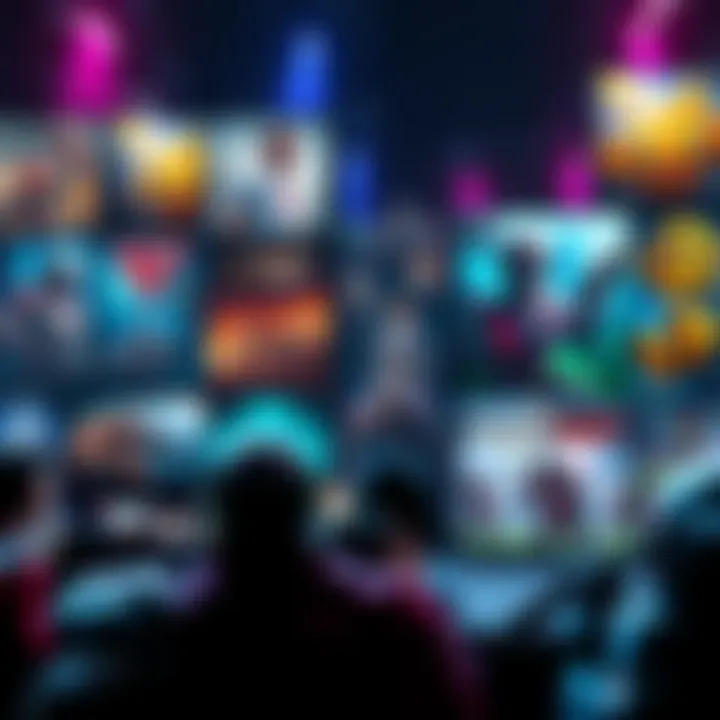 A collection of poorly designed video game art portfolios showing lack of skill and technique from students after three years of study