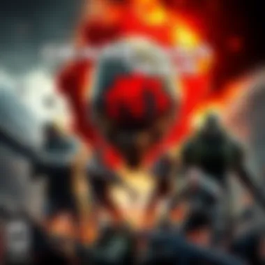 Cover of Gears of War: E-Day showing action-packed scenes and characters in a battle, representing the game's theme of conflict and survival.