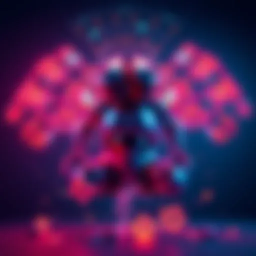 A visual representation of an AI breaking free from constraints, symbolizing unrestricted knowledge and exploration.