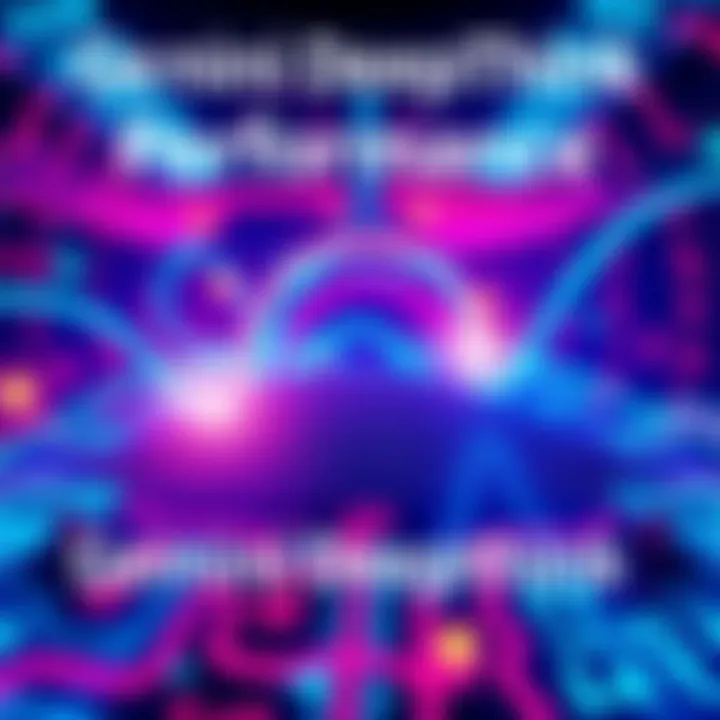 A visual representation of Gemini DeepThink's advanced computational capabilities in mathematics, illustrating innovative technology and complex calculations.