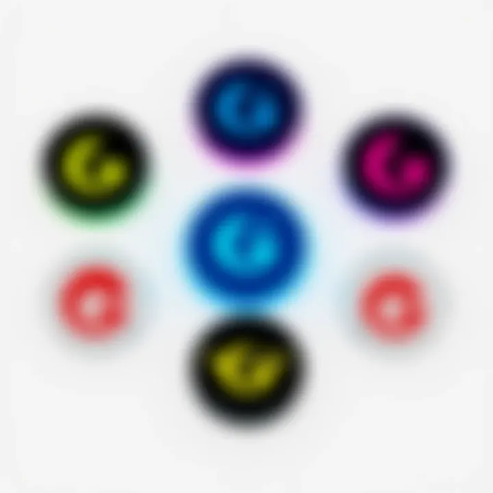 A visual challenge showing several Gemini logos with one authentic logo among fakes