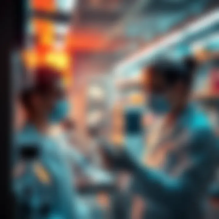 Gene Transfer Research Scientists in a lab working on gene transfer technology to enhance lifespan