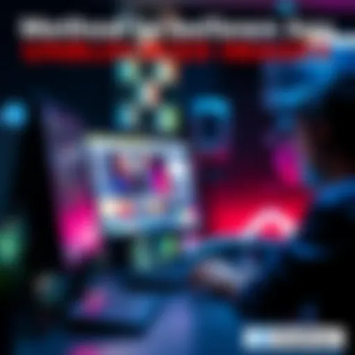 Person using a computer to access unblocked images in ChatGPT by using a specific phrase