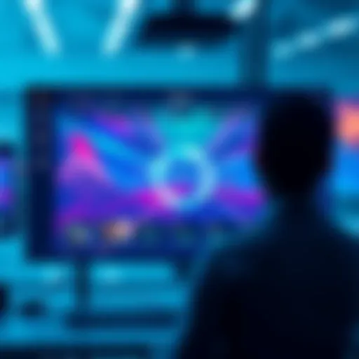 A modern interface showcasing the Google Veo 3 video production features with vibrant graphics and user-friendly tools.