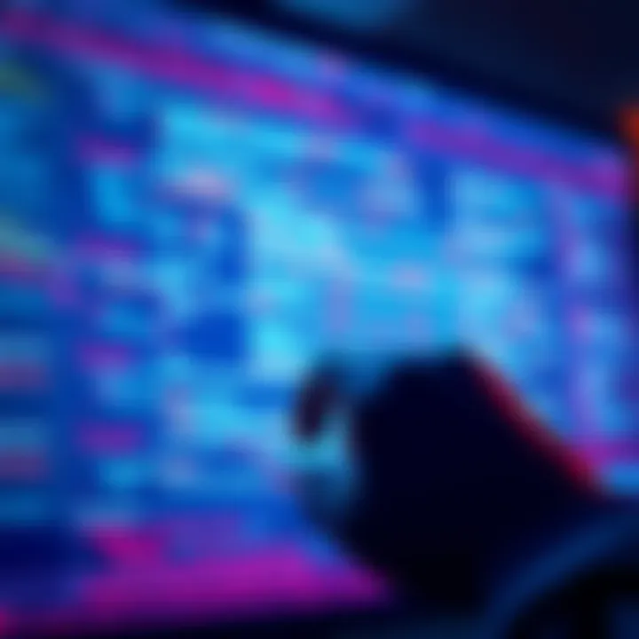 Illustration of Google's AlphaEvolve AI creating code on a digital screen with graphics of code lines and cost indicators around