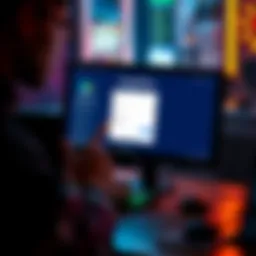 A developer is filling out a refund form on a computer screen with the Google Play Developer logo visible.