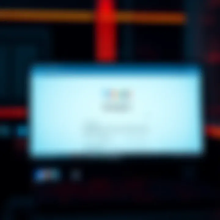 A computer screen showing a Google search page with a message indicating 'disregard' is blocked from search results.