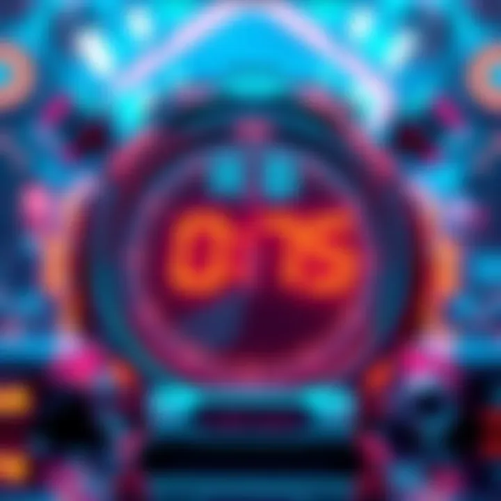 A countdown clock indicating the upcoming release of the GPT-5 AI model, surrounded by futuristic design elements.