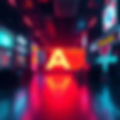 A display of stunning logo graphic effects created in After Effects using AI and SVG files
