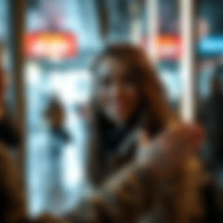 A person smiling and thanking someone, symbolizing gratitude in daily life