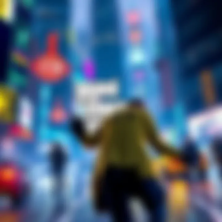 A scene from Grand Theft Auto 1726 showcasing new game features, characters in action, and a vibrant city environment.