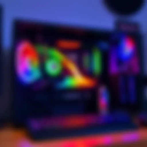 A computer setup showcasing an old GTX 1070 Ti graphics card running Qwen3.6 smoothly with a custom tool, highlighting improved performance using system RAM.