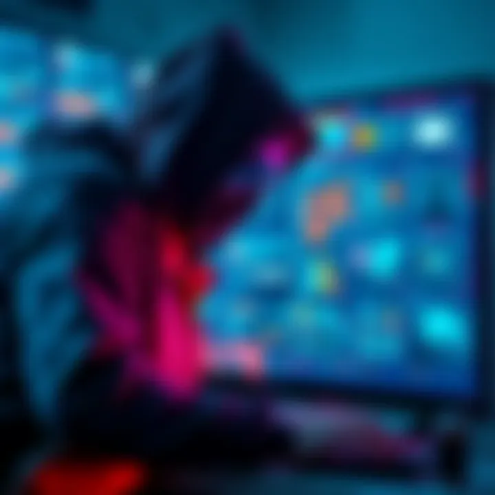 A hacker working on a Samsung TV, showcasing the hidden AI features that listen for babies and pets.
