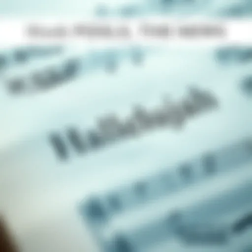 A close-up of sheet music with the word Hallelujah highlighted, surrounded by musical notes and a soft light