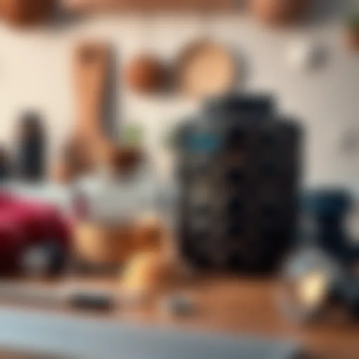 A comparison of a beautifully handcrafted item next to a sleek AI-generated product, symbolizing the choice between craftsmanship and technology.