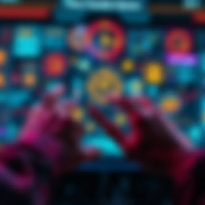 A player's hands shown on screen as they manipulate objects in a time traveler game