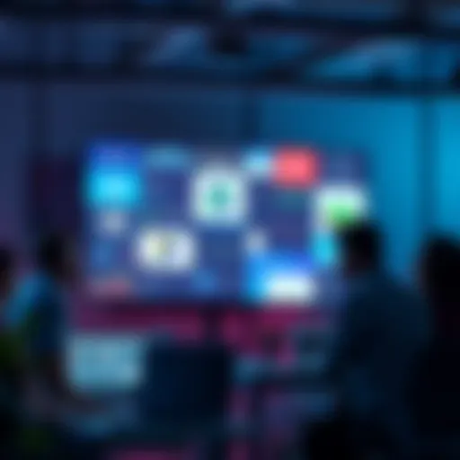 A collage of lesser-known AI and development tools on screen with people discussing them in a tech workspace