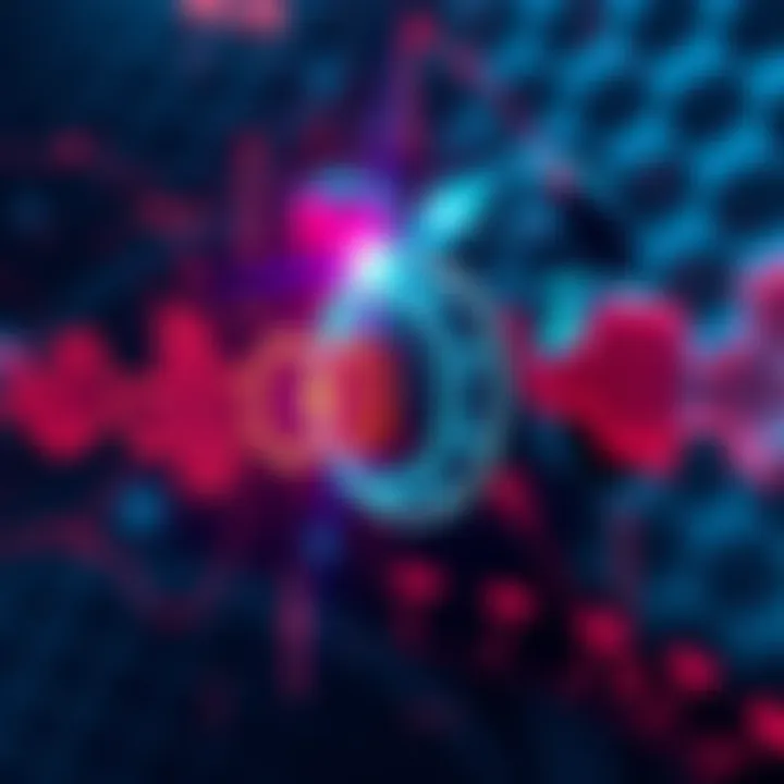 Illustration of sound waves invisible to humans impacting a voice AI system, symbolizing security risks.