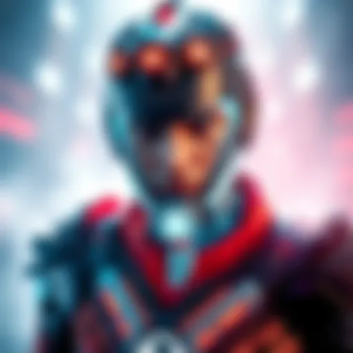 A detailed digital character created in Unreal Engine, showcasing realistic features and textures, representing high-quality visuals.