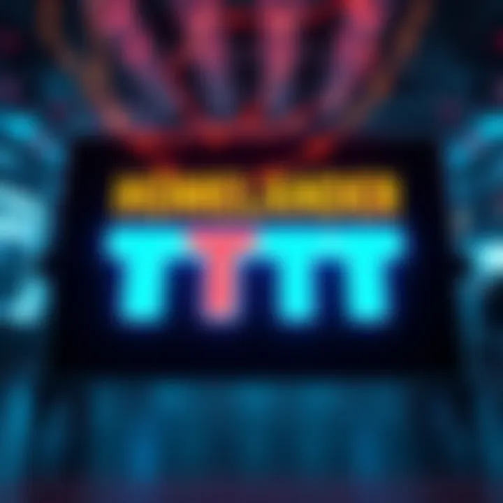 Homelander and TTT logo with excitement graphics
