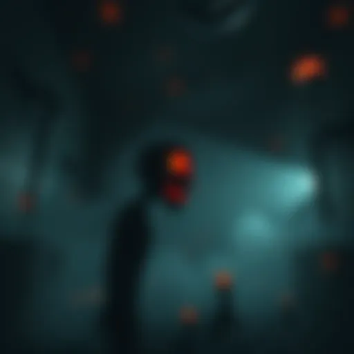Horror Game with DLSS5 Technology A dark, eerie scene from a horror game showcasing enhanced graphics and spooky elements thanks to DLSS5 technology.