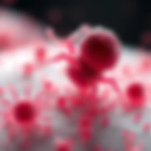 A close-up view of a hospital superbug thriving on a piece of medical plastic material, highlighting concerns for patient safety.