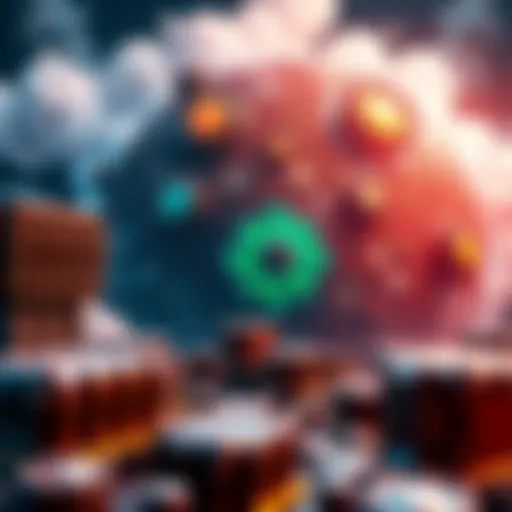 A visual guide showing the process of creating procedural assets in Houdini software