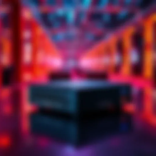 96GB Huawei Atlas 300I AI accelerator on a table, showcasing its design and ports
