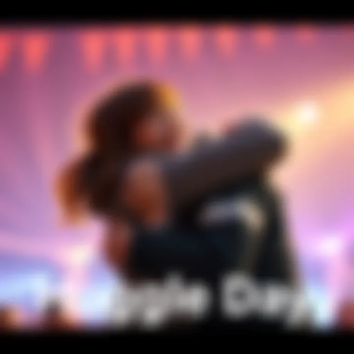 A person joyfully hugging another, showing warmth and connection on Huggle Day.