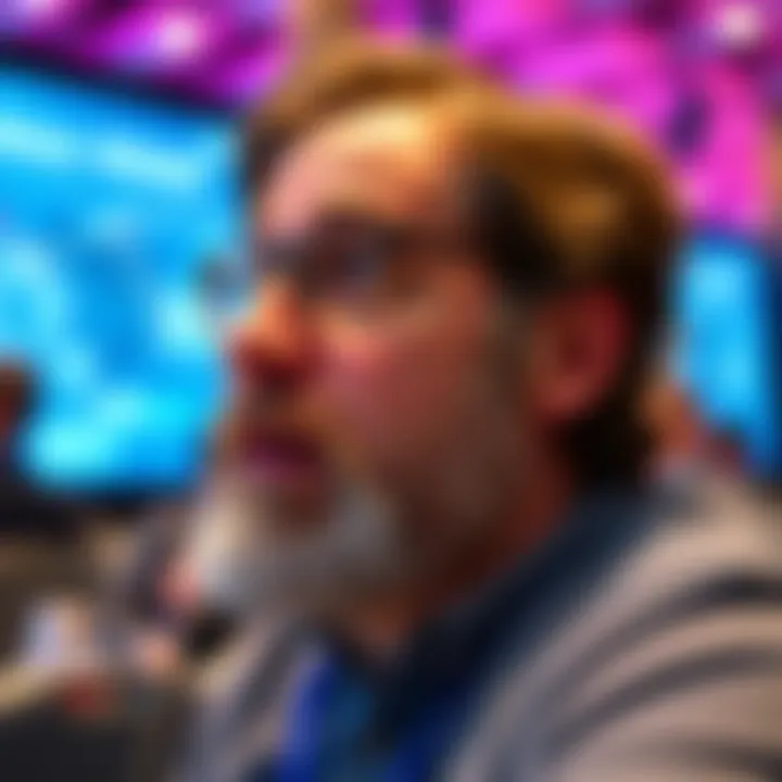 Fields Medalist Hugo Duminil-Copin looks surprised while discussing OpenAI's new math advancements at a conference.