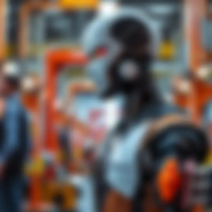 Humanoid robot being assembled at Tesla's Fremont plant, showcasing advancements in robotics technology