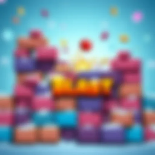 Colorful game cover showing brick-breaking action with bricks and a ball in Ice Breaker Blast