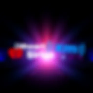 A visual representation of IHeartMedia and Sirius XM logos merging together, symbolizing potential merger discussions in the audio entertainment industry.