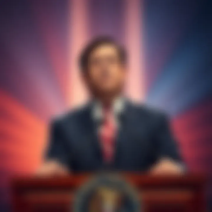 Illinois Governor JB Pritzker announces suspension of tax breaks for data centers, standing at a podium with a serious expression.