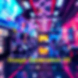 A visual display highlighting new features of Image Generation V5, showcasing vibrant colors and innovative designs.
